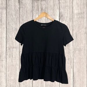 Black Zara Top- Size Small